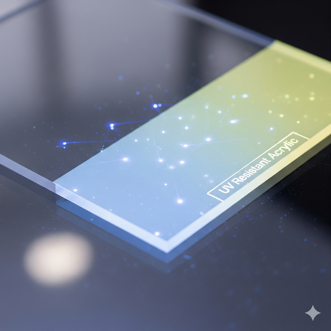 is acrylic UV resistant