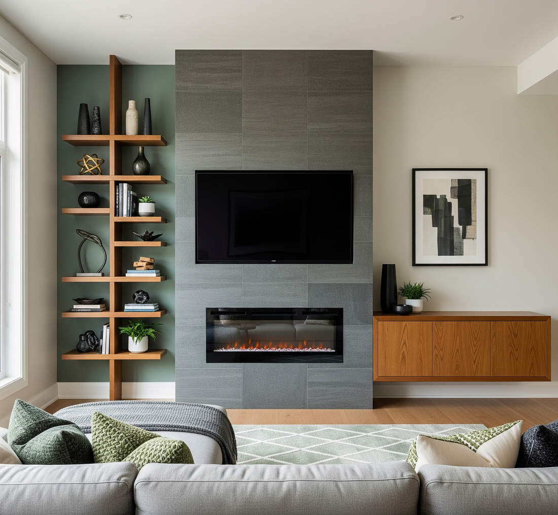 Living Room Accent Wall Ideas
