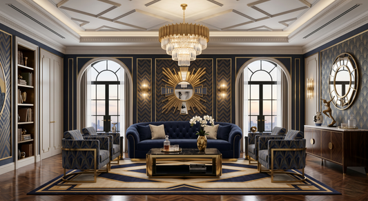 Art Deco Living Room Idea