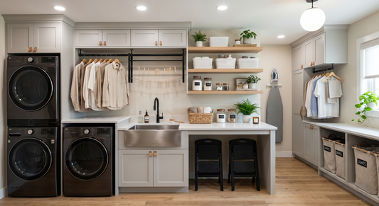 Modern Laundry Room Idea