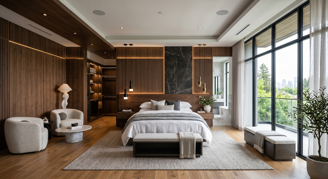 Modern Master Bedroom Idea