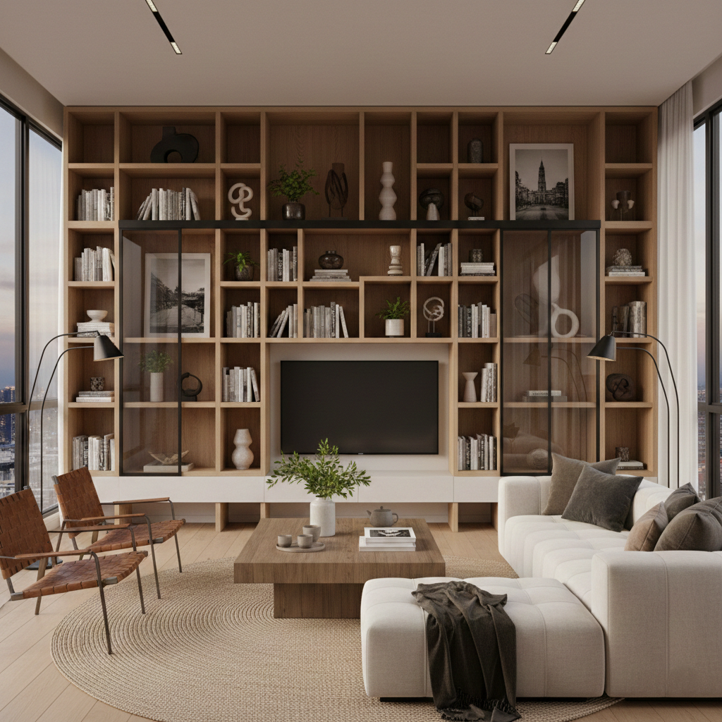 Living Room Shelf Ideas