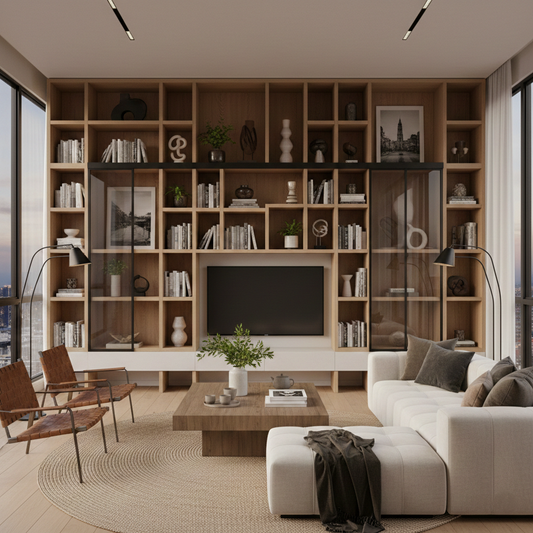 Living Room Shelf Ideas