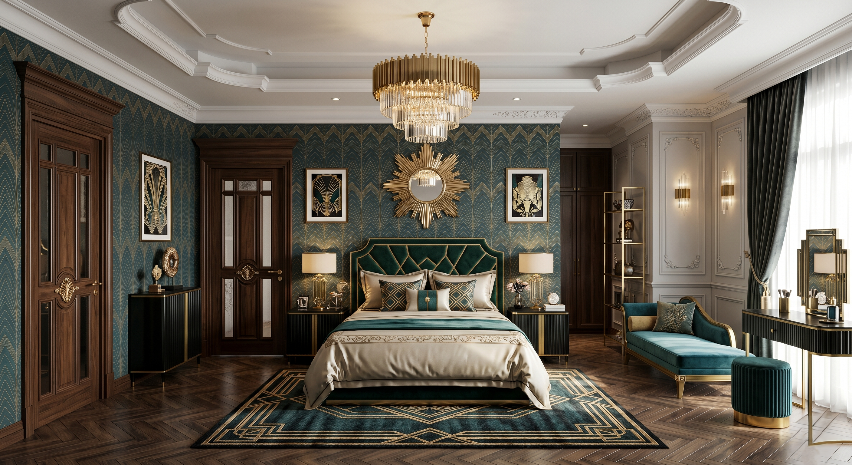 15 Art Deco Bedroom Ideas for Timeless Glamour – Aetheris Concepts