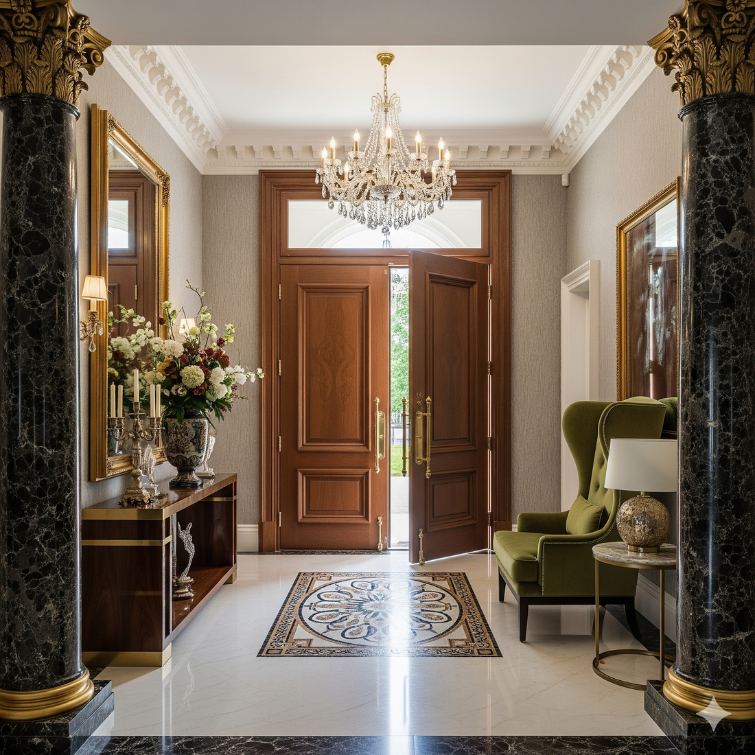 Luxury Entryway Ideas: 45 Elegant Designs to Welcome in Style ...