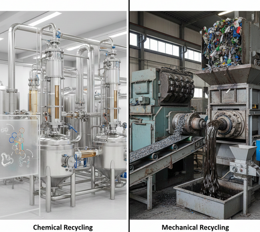 Is Acrylic Recyclable - comparison of Chemical Recycling and Mechanical Recycling