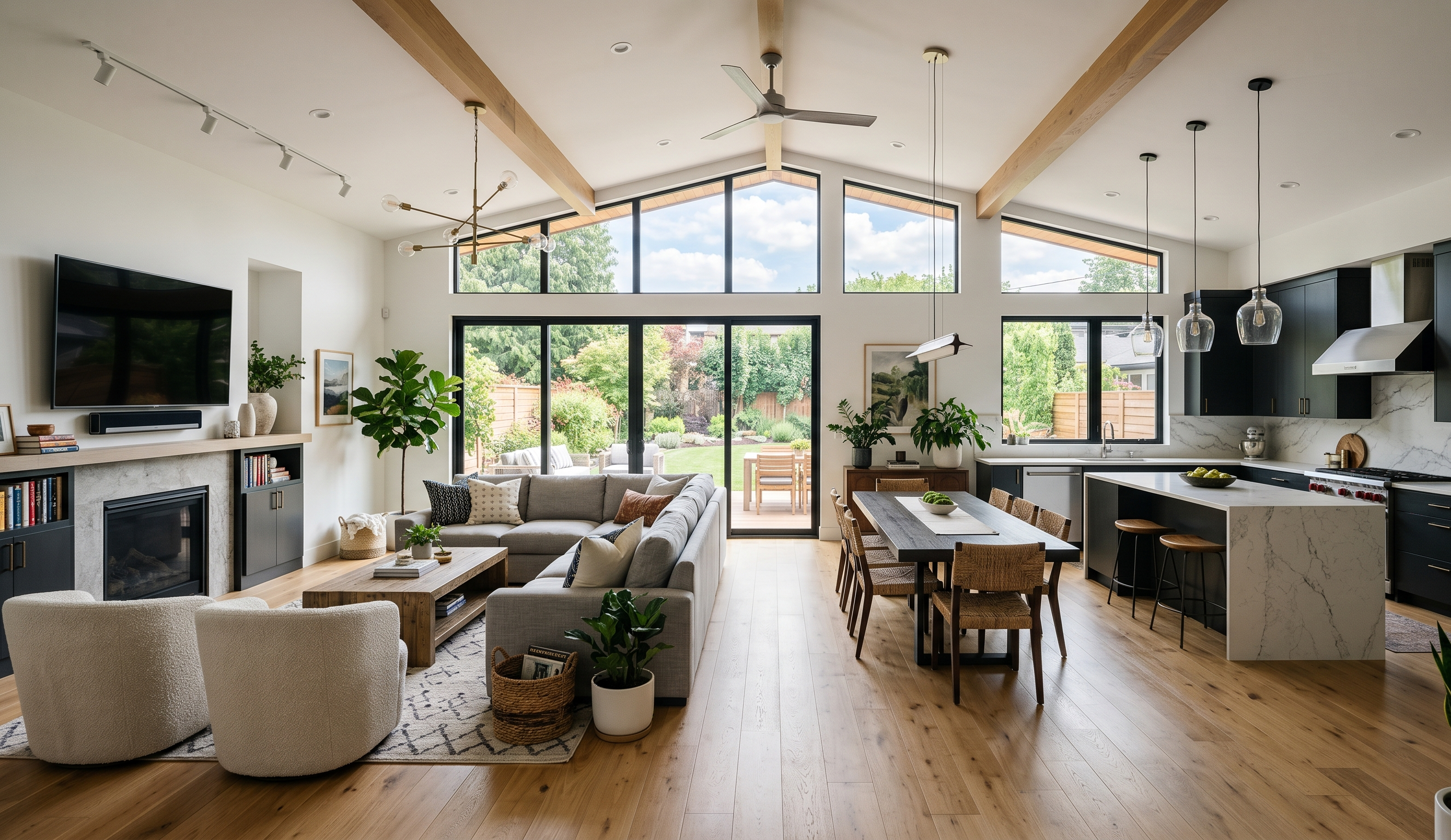 15 Open Concept Living Room Ideas for Better Flow – Aetheris Concepts