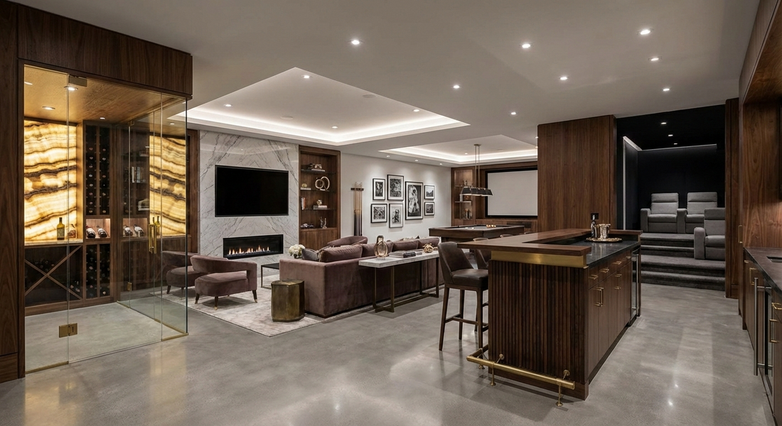 Luxury Basement Idea