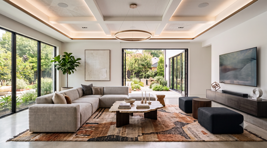 Contemporary living room with contemporary furniture idea
