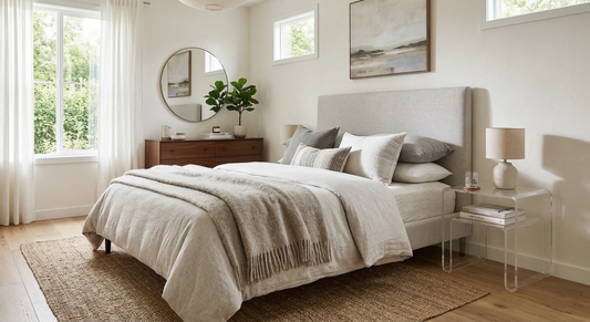 Nightstand Ideas with acrylic nightstand