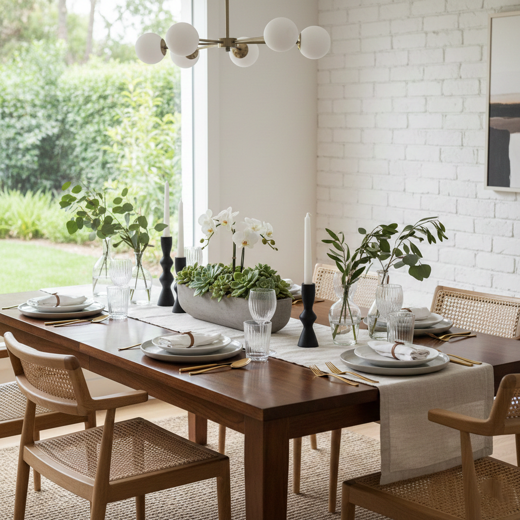 Modern Dining Table Decor Ideas