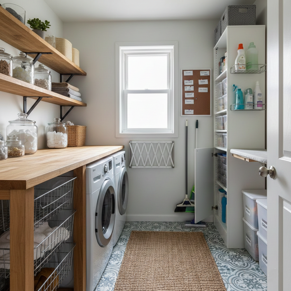 Small Laundry Room Organization Ideas