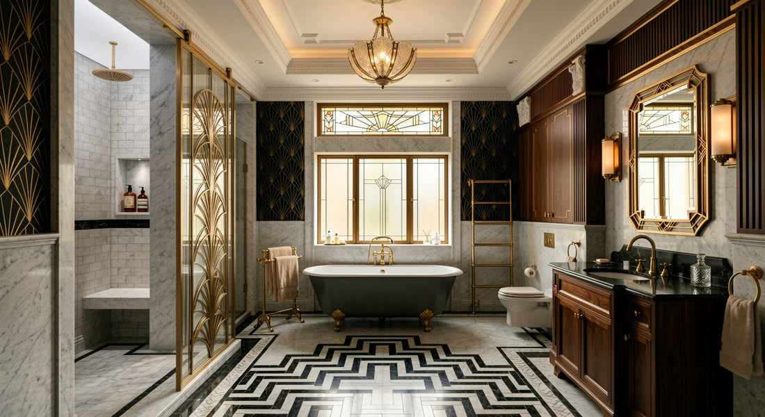 Art Deco Bathroom Idea