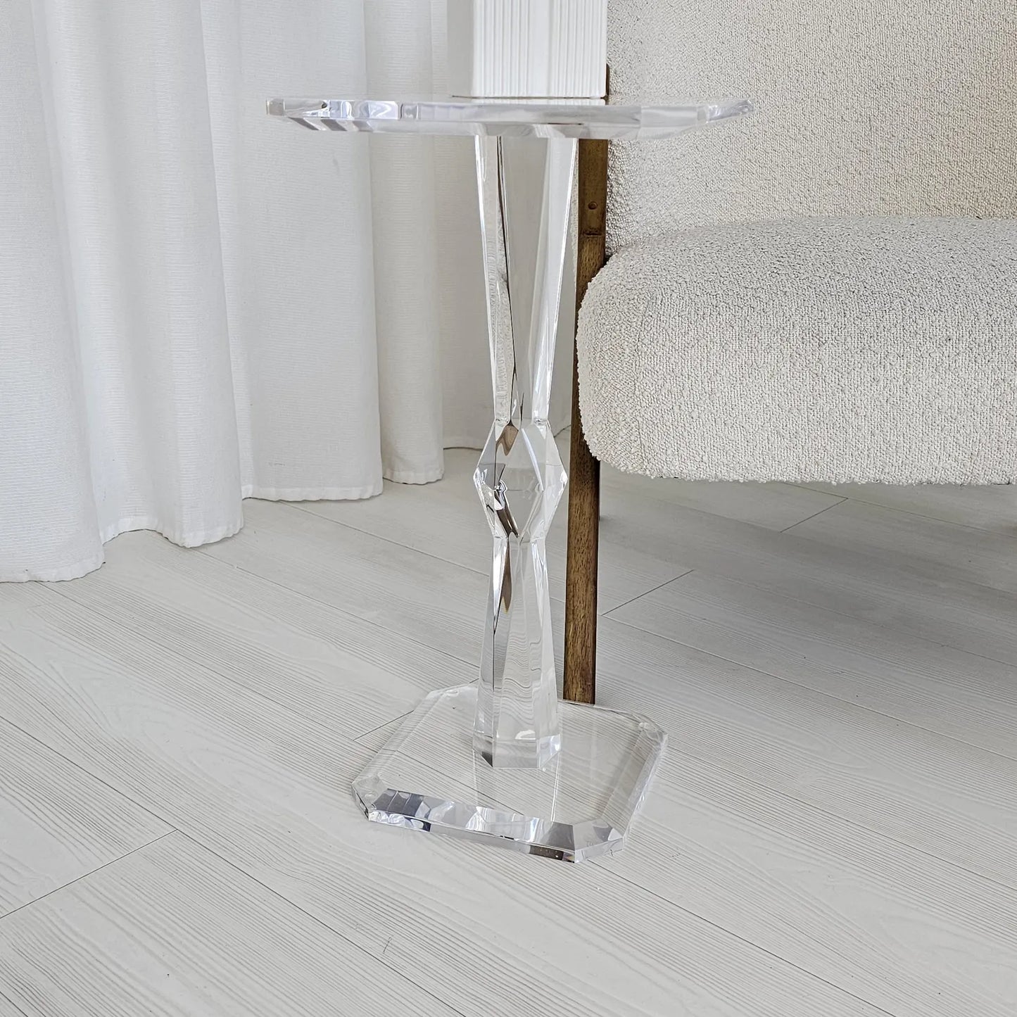 Classic Acrylic End Table
