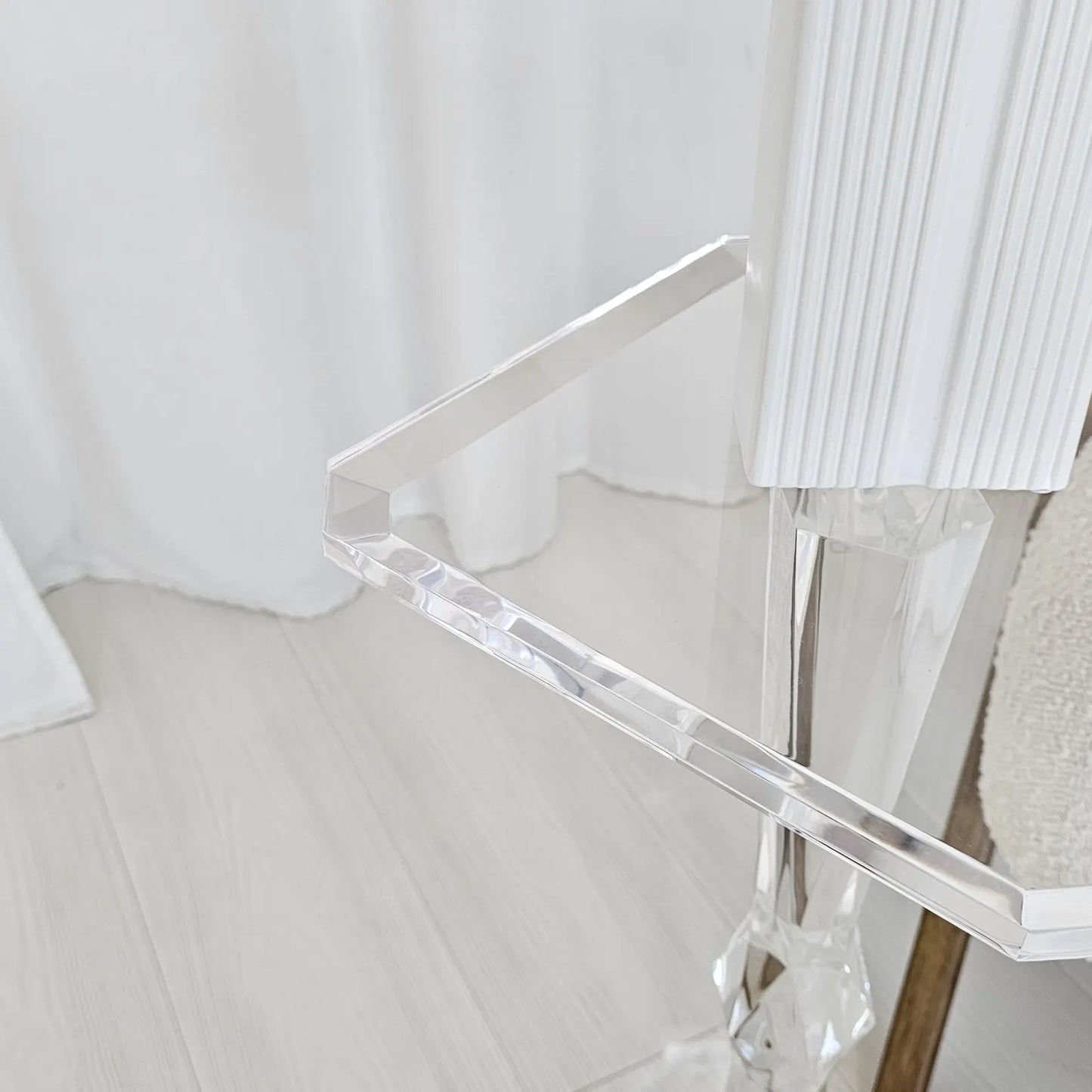 Classic Acrylic End Table