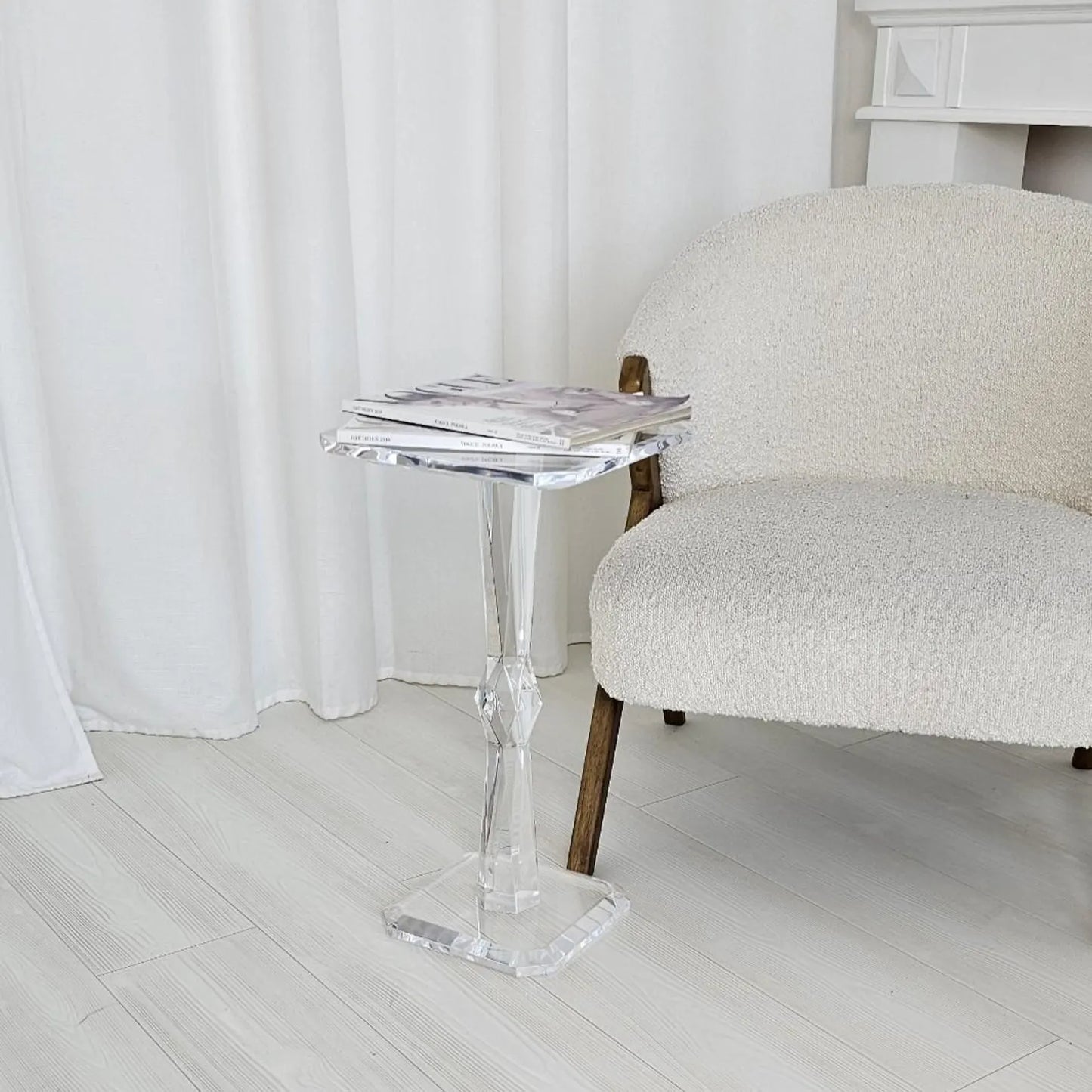 Classic Acrylic End Table
