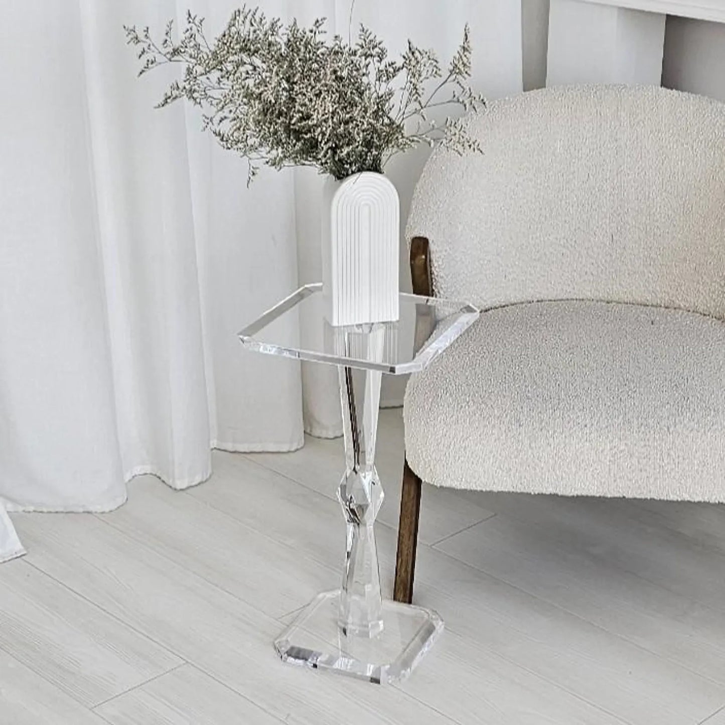 Classic Acrylic End Table