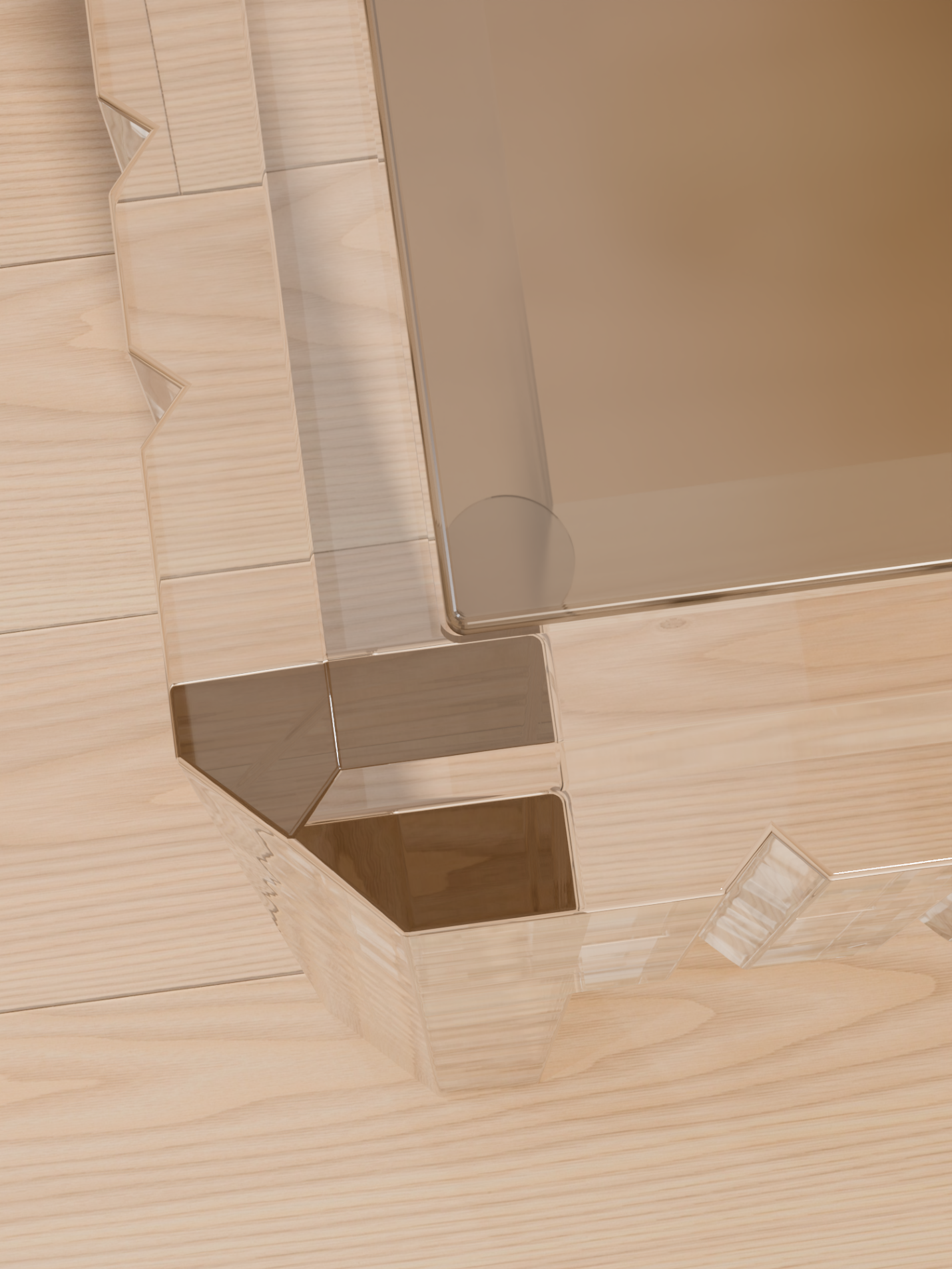 Marquise Acrylic End Table