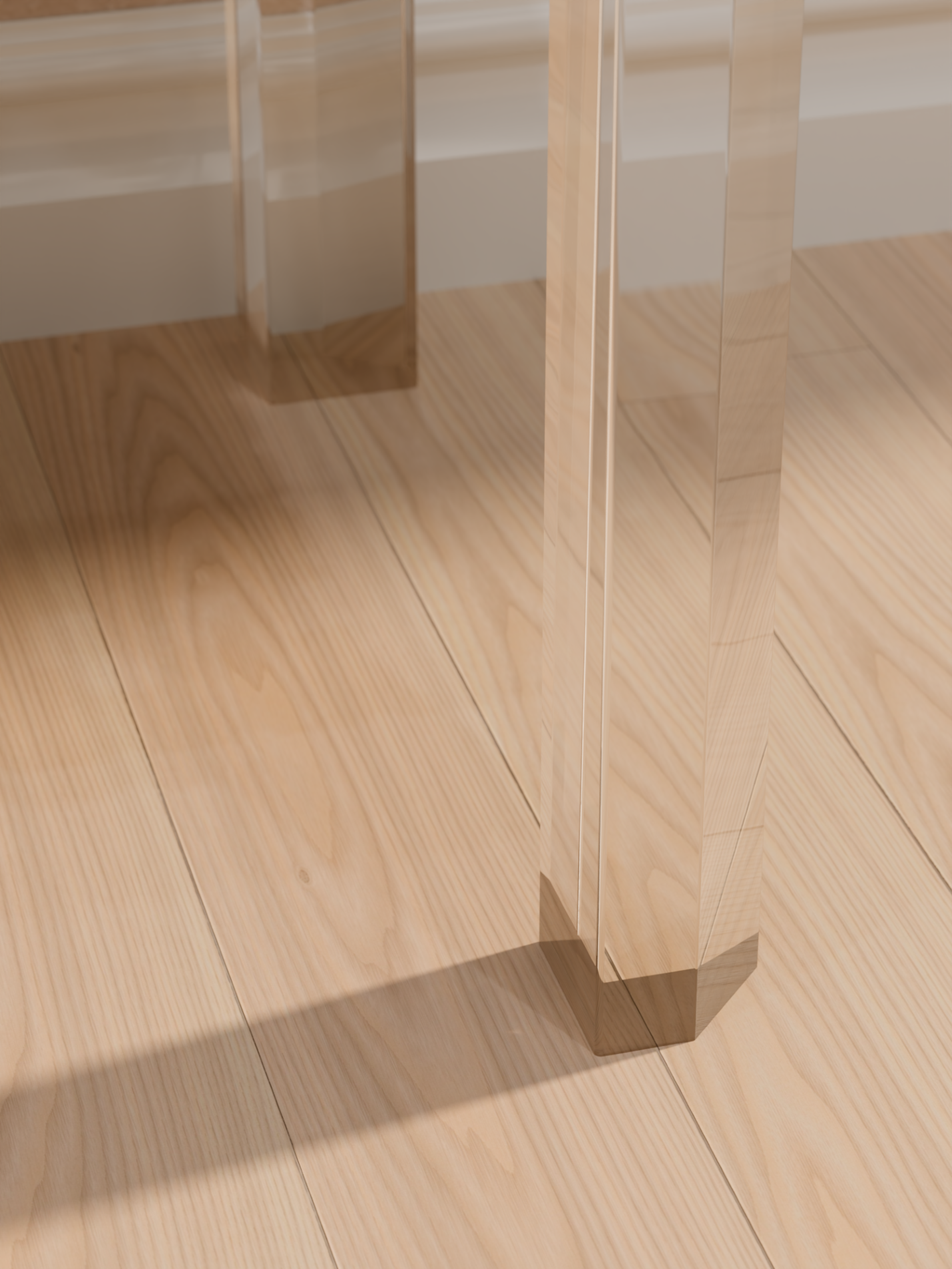 Marquise Acrylic End Table