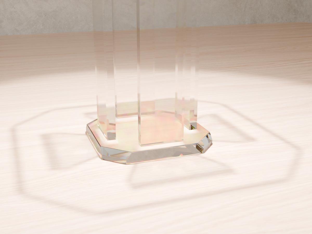 Otto Acrylic End Table