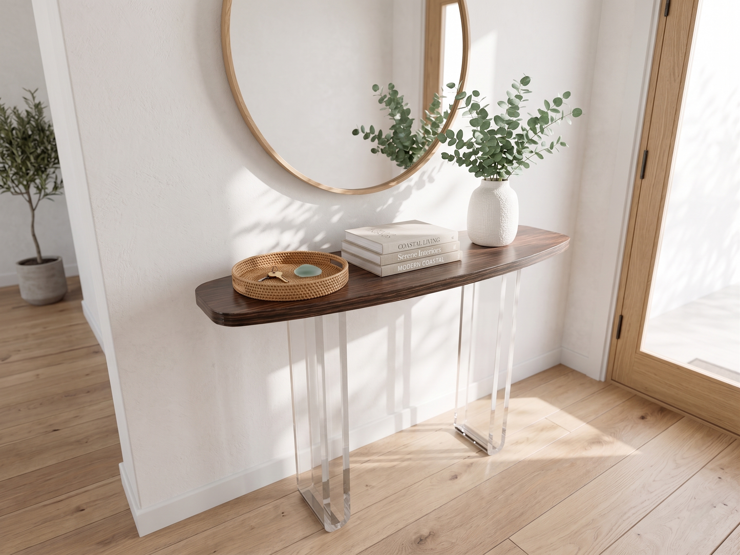 Shinto Acrylic Console Table