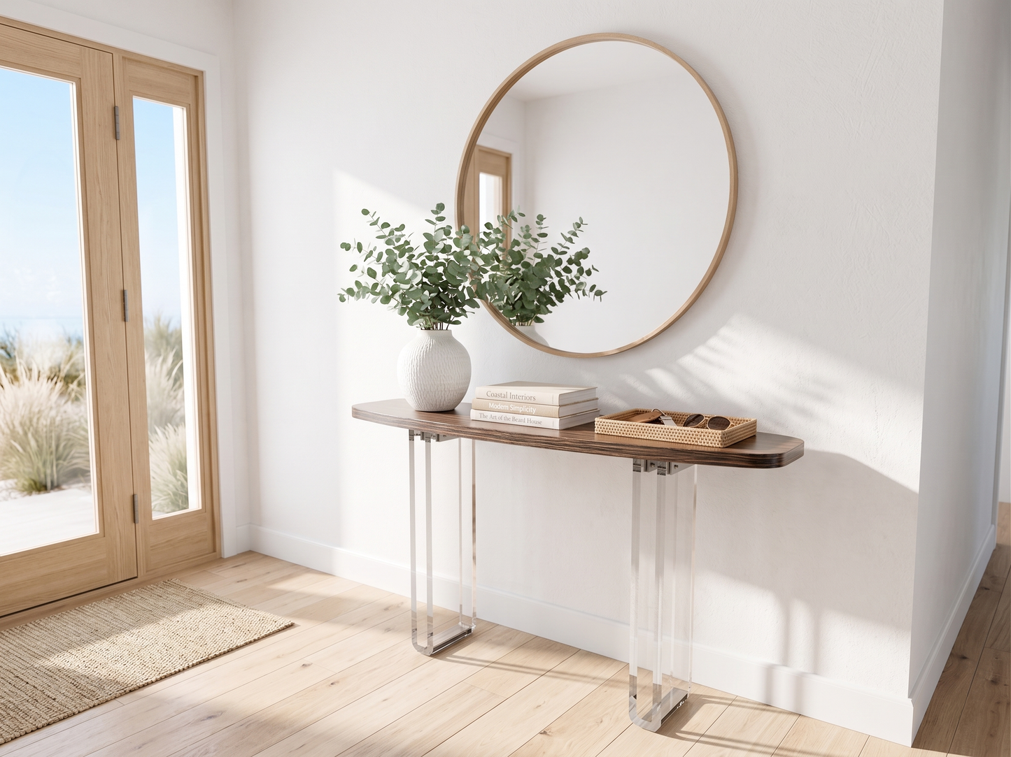 Shinto Acrylic Console Table