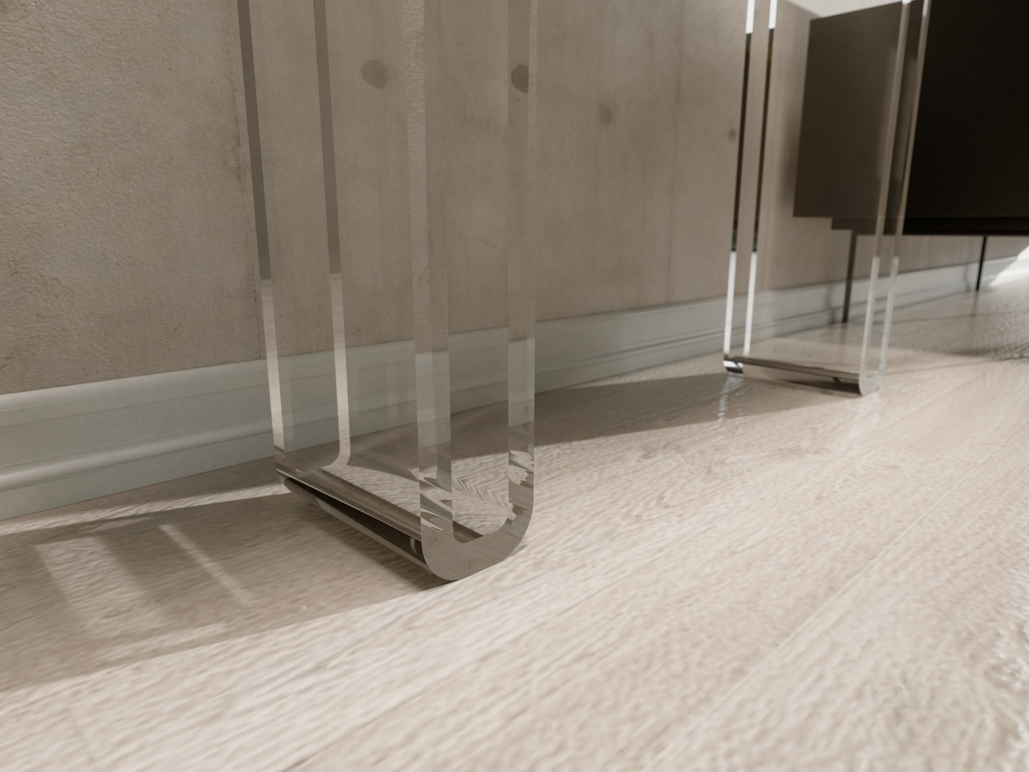 Shinto Acrylic Console Table